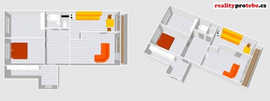 Plán bytu 3D
