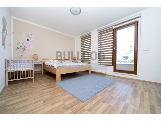 Ložnice se vstupem na terasu