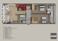 orientační plánek bytu