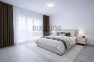 ložnice se vstupem na terasu