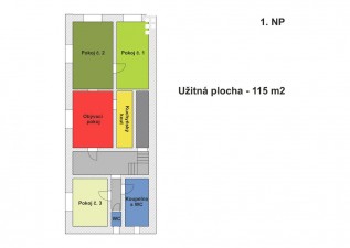 půdorys 1NP