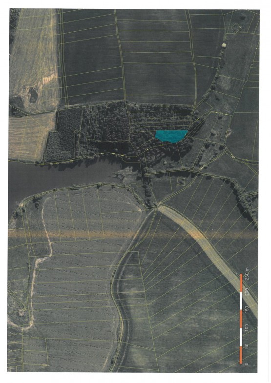 a4 ortofotomapa pozemek parc.č. 993