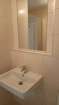 Byt k pronájmu, Wassermanova, umyvadlo