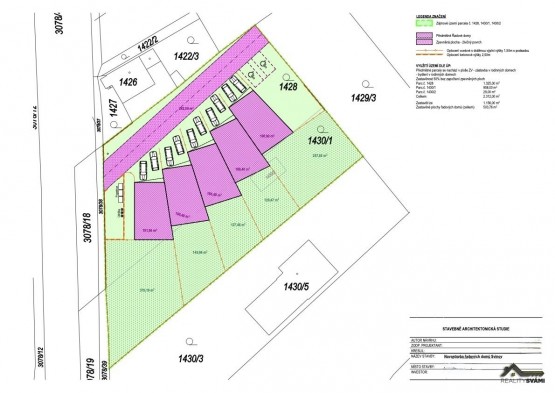 Řadové domy Svinov_STUDIE