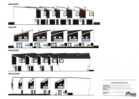 Řadové domy Svinov_STUDIE4