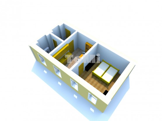 3D plánek Zámecká okna