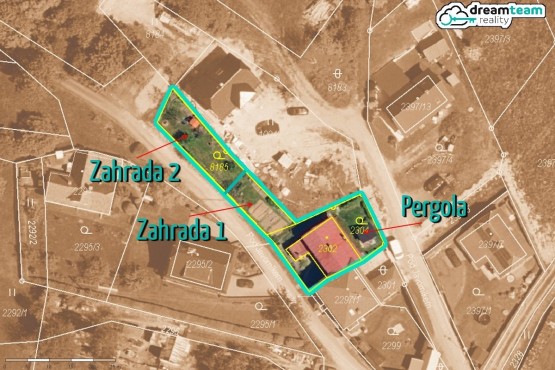 Plán parcel 