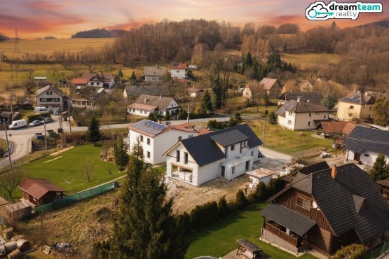 letecký pohled na nemovitost