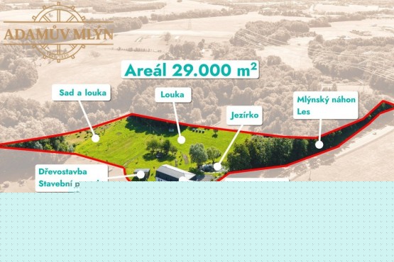Mapa areálu