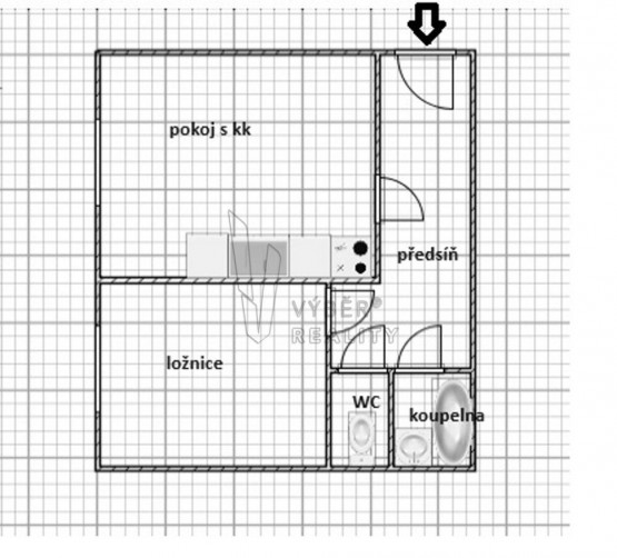 plánek bytu
