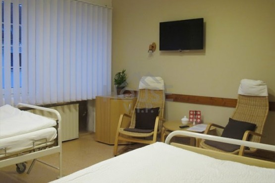 Sanatorium Kolín, pokoj pro pacienty 