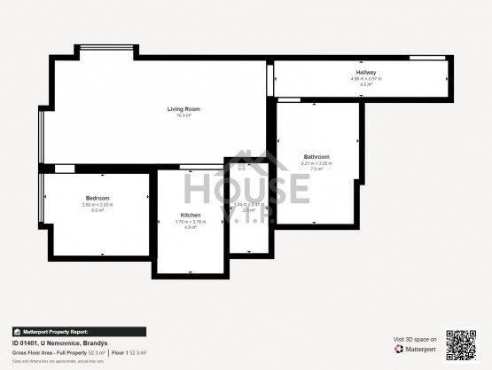 ID 01401 U Nemovnice Brand s - Floor 1